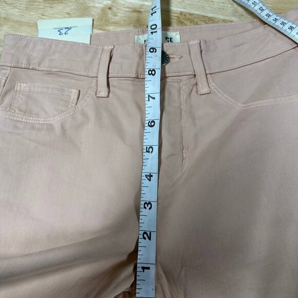 L’AGENCE NWT Margot High Rise Skinny Petal Jeans Size 23 Ankle Crop Stretch - Picture 9 of 10